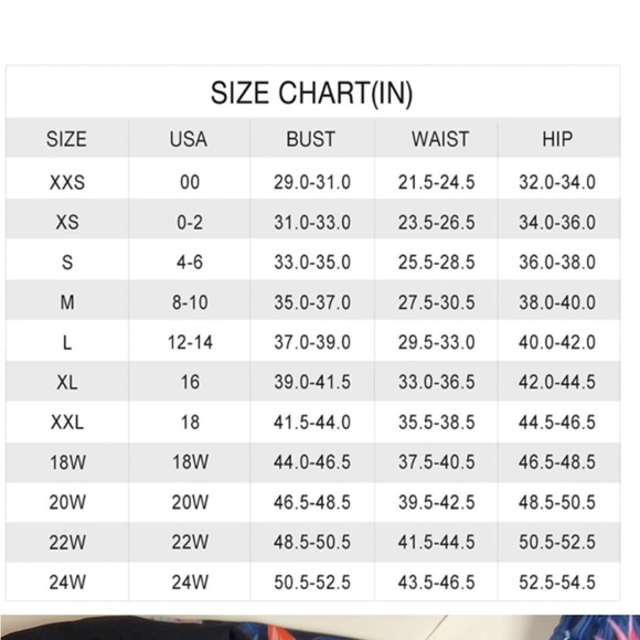 New Yonique Tankini Swimsuits 3 Piece Bathing Suits Swim Flamingo Print Size 24W - Picture 15 of 15